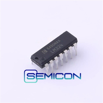 LM324N सेमीकॉन मूल IC OPAMP GP 4 सर्किट 14DIP
